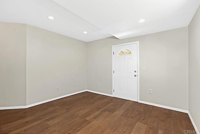 3976 N Granada Ave, Spring Valley, CA 91977 - spare room with wood finished floors and recessed lighting