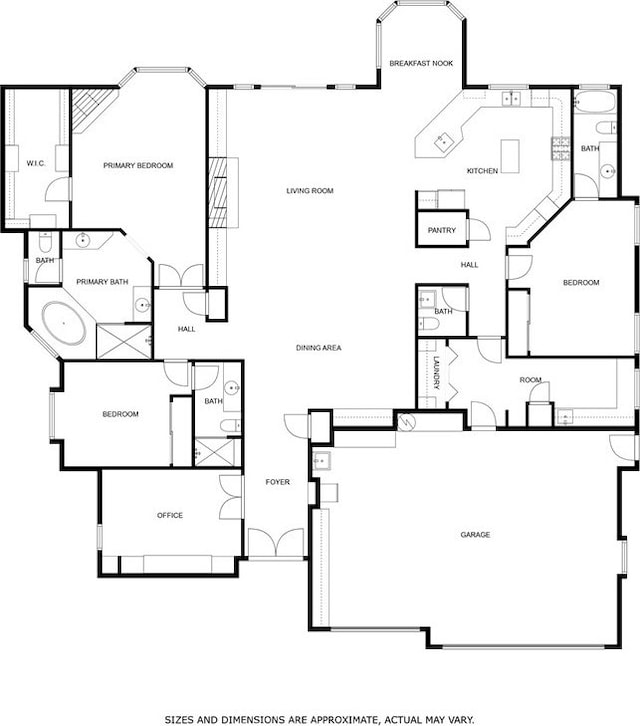 822 Noddy Ct, Arroyo Grande, CA 93420 - view of floor plan / room layout