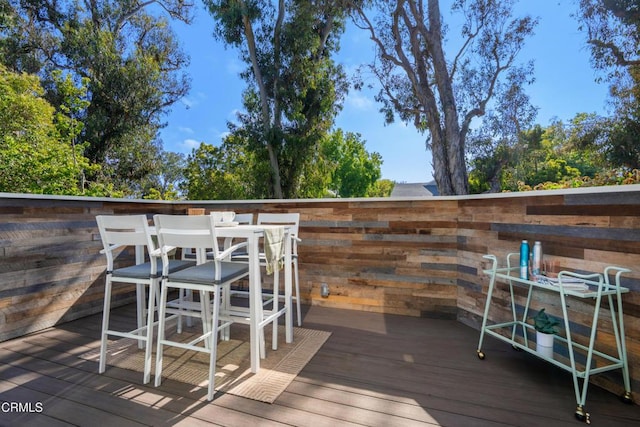 1051 Thomas Ln, Ventura, CA 93003 - view of wooden terrace