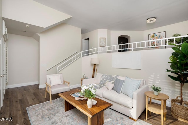 1051 Thomas Ln, Ventura, CA 93003 - living room featuring wood finished floors and stairway