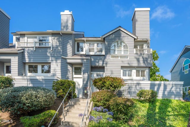 1051 Thomas Ln, Ventura, CA 93003 - view of front of property with a chimney