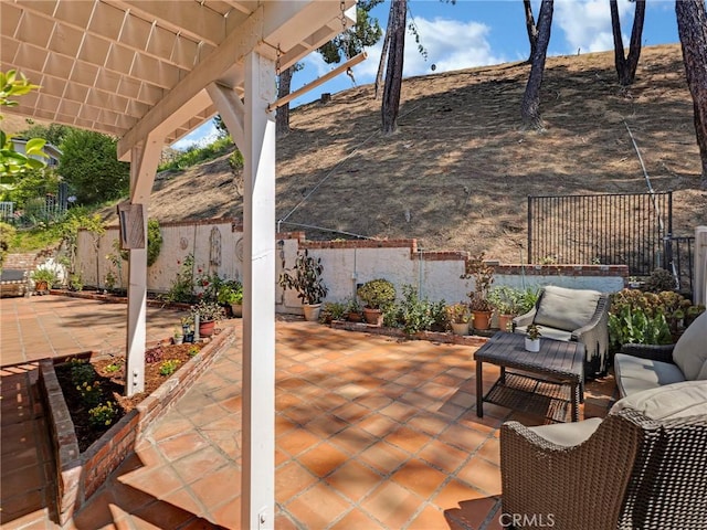 28702 Eagleton St, Agoura Hills, CA 91301 - fenced backyard with a patio