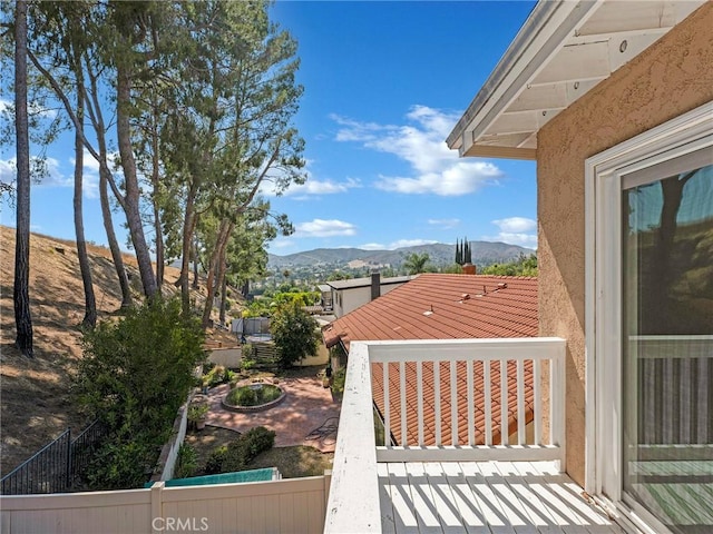 28702 Eagleton St, Agoura Hills, CA 91301 - balcony featuring a mountain view