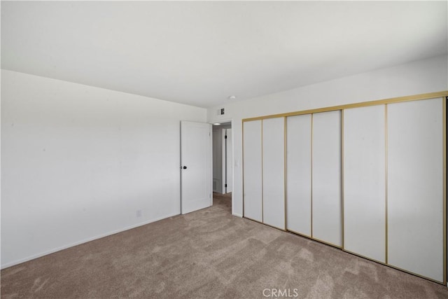 2501 S El Camino Real, San Clemente, CA 92672 - unfurnished bedroom with carpet floors and a closet