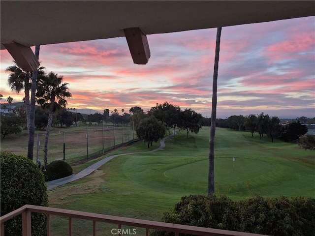 2501 S El Camino Real, San Clemente, CA 92672 - view of home's community with an area to practice putting and view of golf course