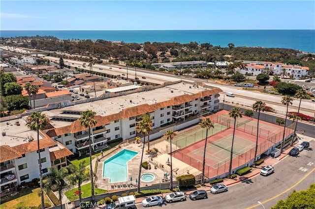 2501 S El Camino Real, San Clemente, CA 92672 - bird's eye view of a pool area and a large body of water