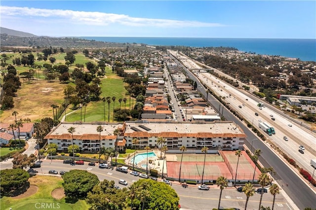 2501 S El Camino Real, San Clemente, CA 92672 - drone / aerial view of a large body of water and a golf club