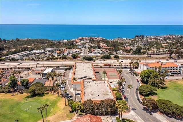 2501 S El Camino Real, San Clemente, CA 92672 - drone / aerial view of a golf club and a nearby body of water