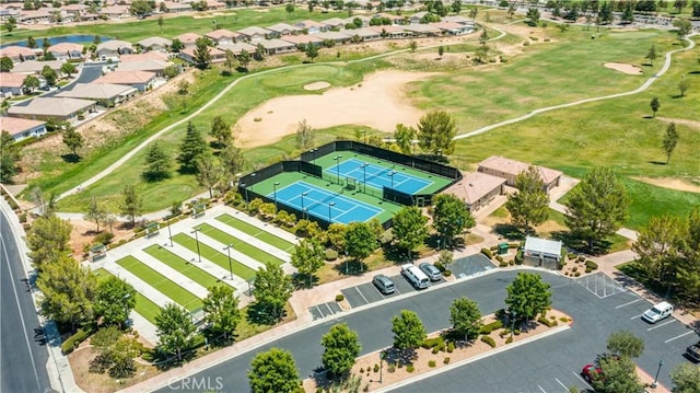 19385 Boulder St, Apple Valley, CA 92308 - aerial perspective of suburban area featuring a local golf course and a large body of water