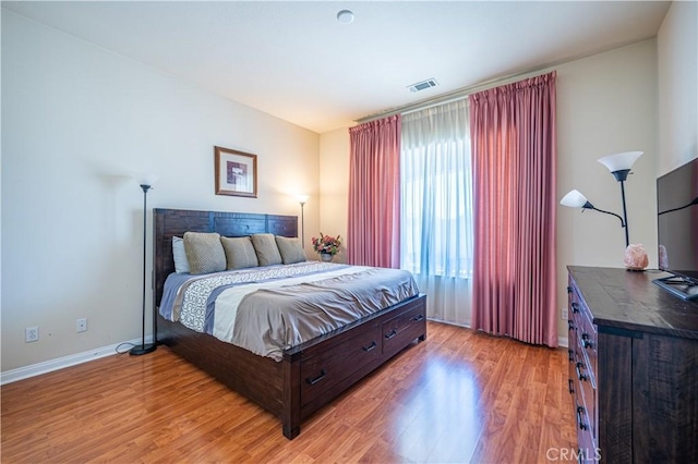 19385 Boulder St, Apple Valley, CA 92308 - bedroom with baseboards and light wood-style floors