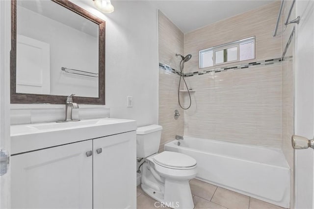 4449 Walnut St, Baldwin Park, CA 91706 - full bath featuring shower / washtub combination, vanity, and tile patterned floors