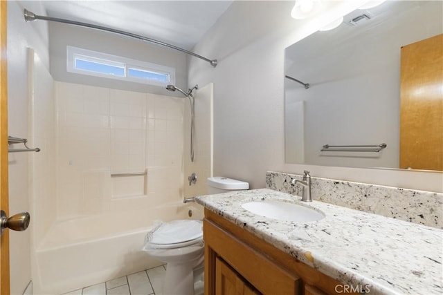 1158 Pacific Pointe Way, Arroyo Grande, CA 93420 - full bathroom with vanity, tub / shower combination, and tile patterned floors
