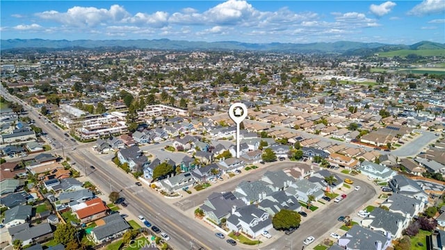 1158 Pacific Pointe Way, Arroyo Grande, CA 93420 - aerial overview of property's location featuring a mountain backdrop and nearby suburban area