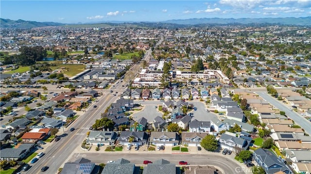 1158 Pacific Pointe Way, Arroyo Grande, CA 93420 - aerial view of property's location featuring mountains and nearby suburban area