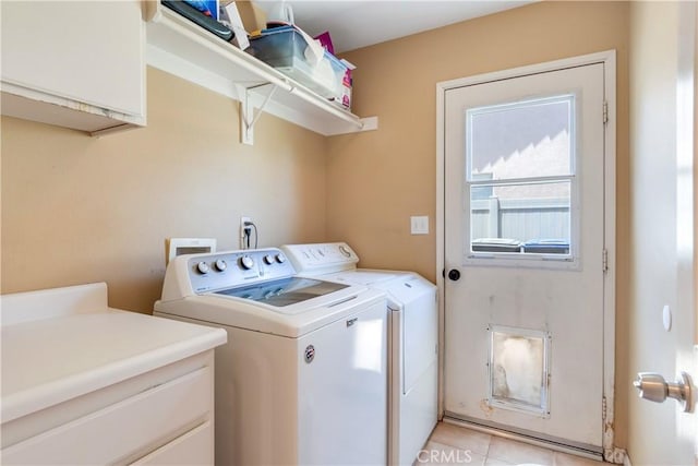 20776 Freeport Dr, Riverside, CA 92508 - laundry room with washer and clothes dryer and light tile patterned floors