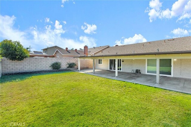 6355 Ortega St, Chino, CA 91710 - rear view of property with a patio and stucco siding