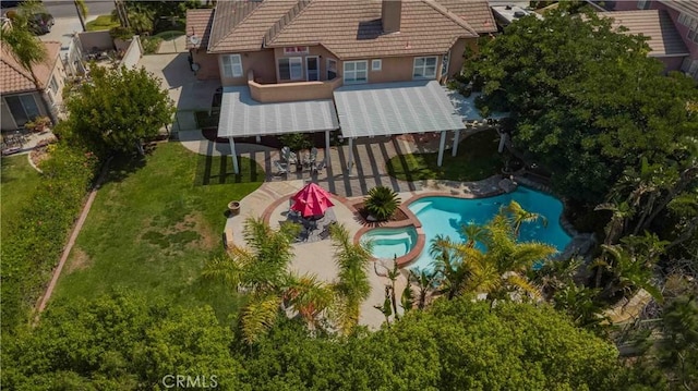 27860 Mount Shasta Way, Yorba Linda, CA 92887 - view of subject property with a pool area