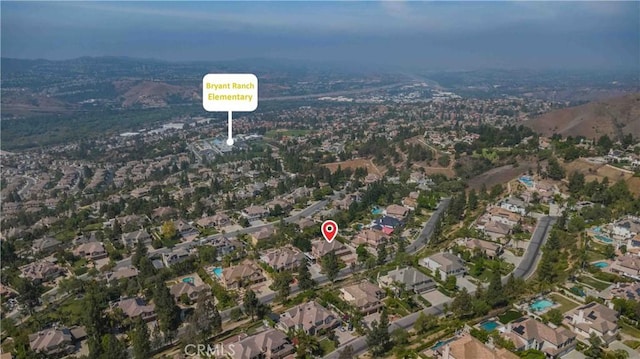 27860 Mount Shasta Way, Yorba Linda, CA 92887 - aerial view of property's location featuring nearby suburban area