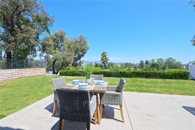 3610 Vista Glen Cir, Yorba Linda, CA 92886 - view of patio with outdoor dining space