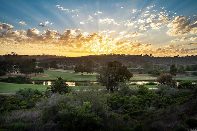 6767 Malachite Pl, Carlsbad, CA 92009 - view of mountain backdrop with a golf course