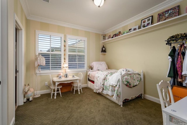 6767 Malachite Pl, Carlsbad, CA 92009 - bedroom with carpet flooring and ornamental molding