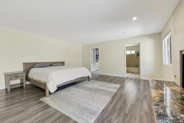 929 Chumash Trl, Vista, CA 92084 - bedroom with wood finished floors and ensuite bathroom