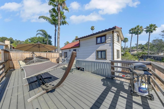 929 Chumash Trl, Vista, CA 92084 - deck with outdoor dining space