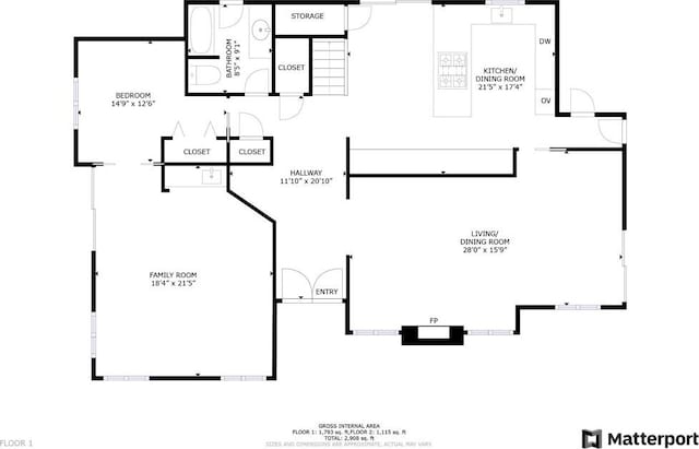 2044 Eula Ln, El Cajon, CA 92019 - view of property floor plan