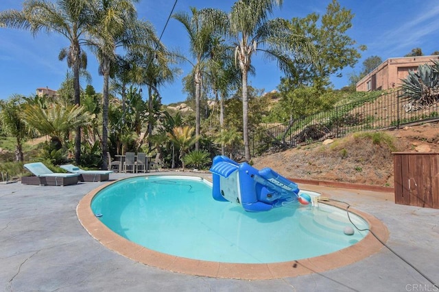 2044 Eula Ln, El Cajon, CA 92019 - view of swimming pool featuring a patio area and outdoor dining area