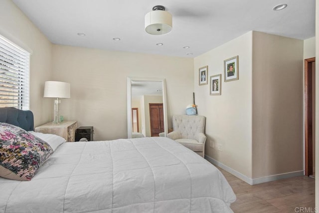 2044 Eula Ln, El Cajon, CA 92019 - bedroom featuring wood finished floors and recessed lighting