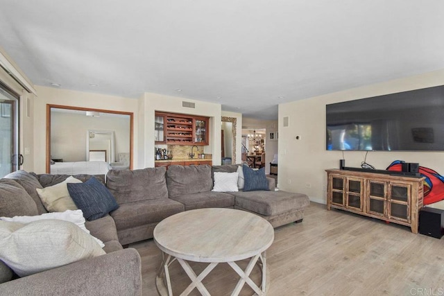 2044 Eula Ln, El Cajon, CA 92019 - living area featuring light wood-style floors and baseboards