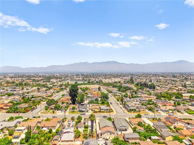 8252 Graves Ave, Rosemead, CA 91770 - aerial perspective of suburban area with a mountain backdrop