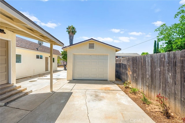 8252 Graves Ave, Rosemead, CA 91770 - detached garage with concrete driveway