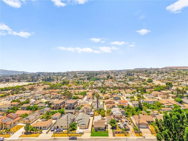 8252 Graves Ave, Rosemead, CA 91770 - aerial view of residential area featuring a mountain backdrop