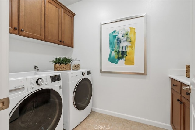 26 Los Indios, Irvine, CA 92618 - washroom with washing machine and clothes dryer and cabinet space