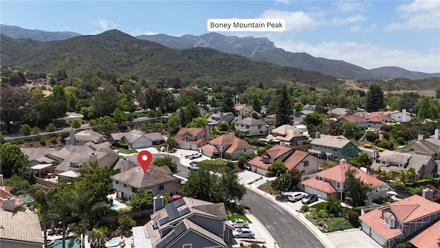 968 Saddlehorn Pl, Newbury Park, CA 91320 - aerial perspective of suburban area with a mountain backdrop