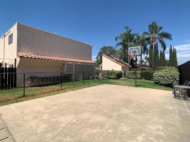 12553 Mapleview St Unit 28, Lakeside, CA 92040 - view of patio with basketball court