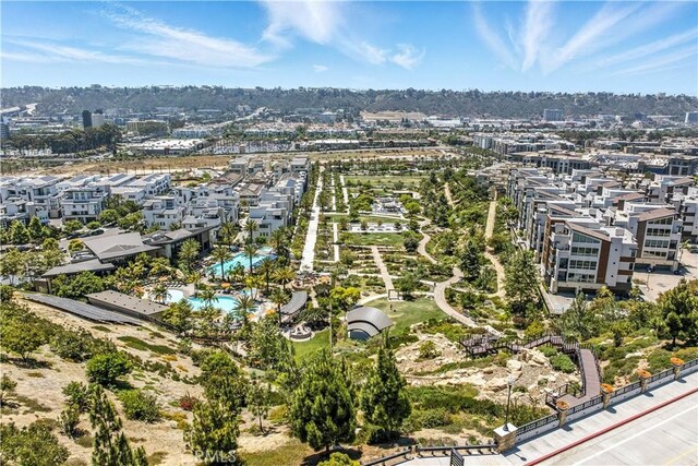 2890 Via Alta Pl, San Diego, CA 92108 - bird's eye view of a pool