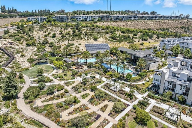 2890 Via Alta Pl, San Diego, CA 92108 - drone / aerial view of a pool area