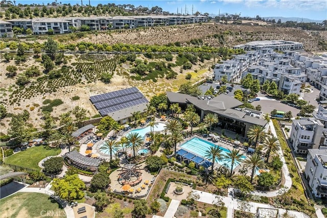 2890 Via Alta Pl, San Diego, CA 92108 - drone / aerial view of a pool area