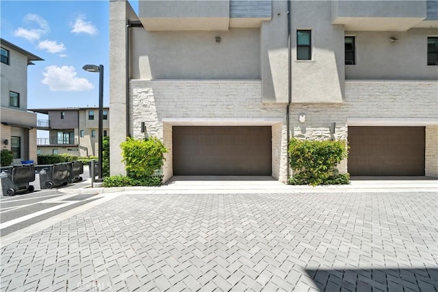2890 Via Alta Pl, San Diego, CA 92108 - view of property featuring a garage and driveway