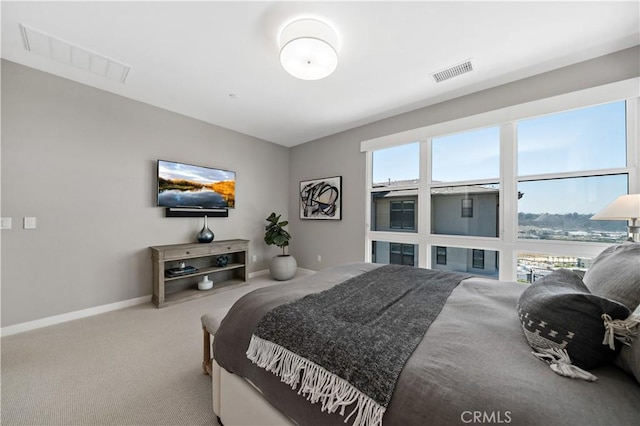 2890 Via Alta Pl, San Diego, CA 92108 - carpeted bedroom with baseboards