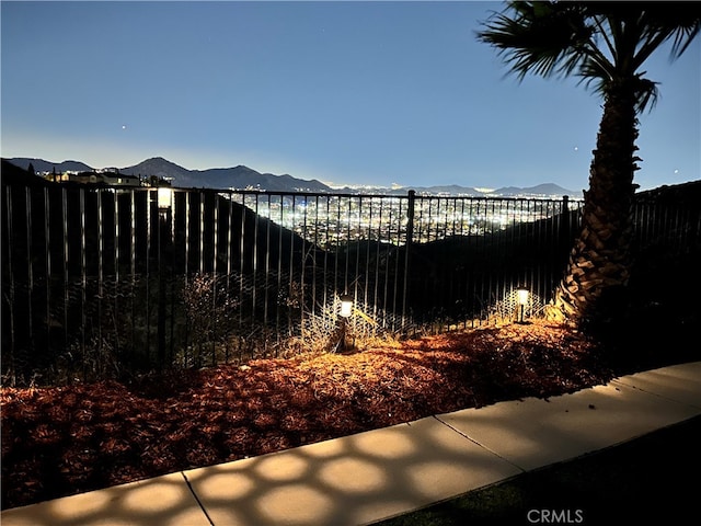 15446 Skyridge Dr, Riverside, CA 92503 - fenced backyard with a mountain view