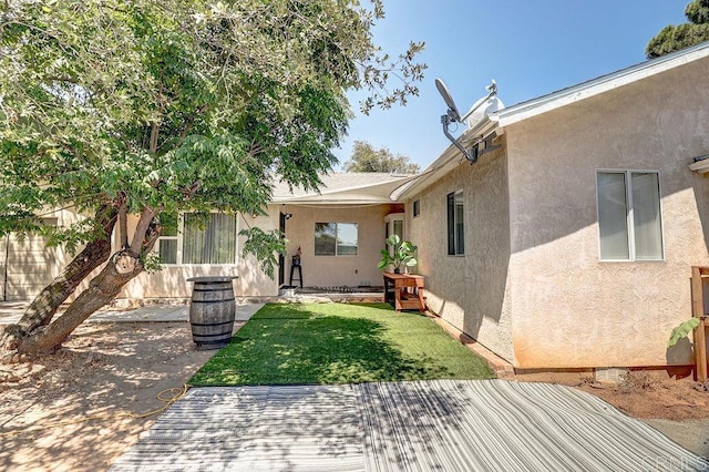 1242 Marshall Rd, Alpine, CA 91901 - view of grassy yard with a patio
