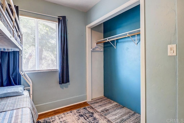 1242 Marshall Rd, Alpine, CA 91901 - bedroom featuring wood finished floors and a closet
