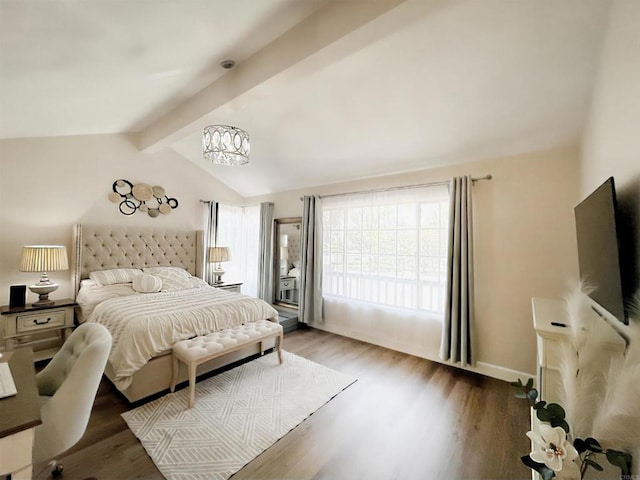 13425 Via Almeria, Tustin, CA 92782 - bedroom with wood finished floors and a chandelier