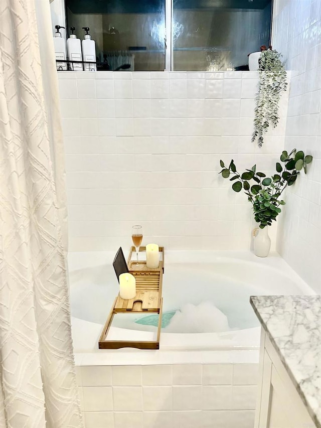 13425 Via Almeria, Tustin, CA 92782 - full bathroom with a bathtub and vanity