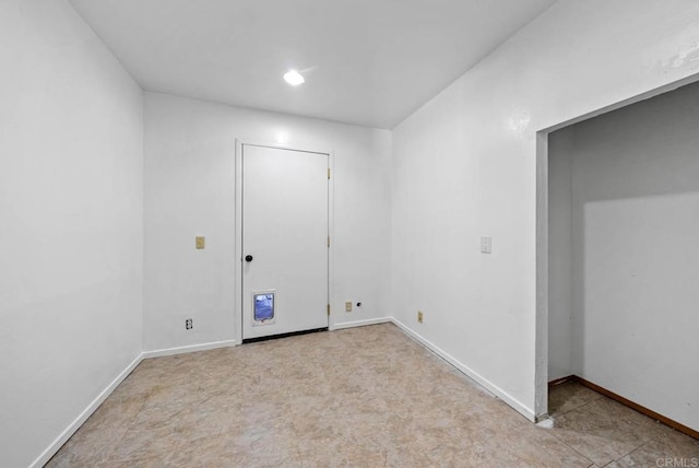 7439 Carrie Ridge Way, San Diego, CA 92139 - unfurnished bedroom with baseboards and recessed lighting