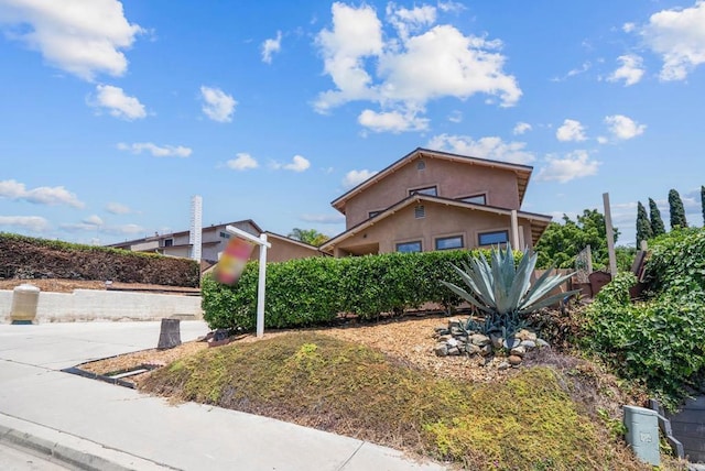 7439 Carrie Ridge Way, San Diego, CA 92139 - view of front of house featuring stucco siding