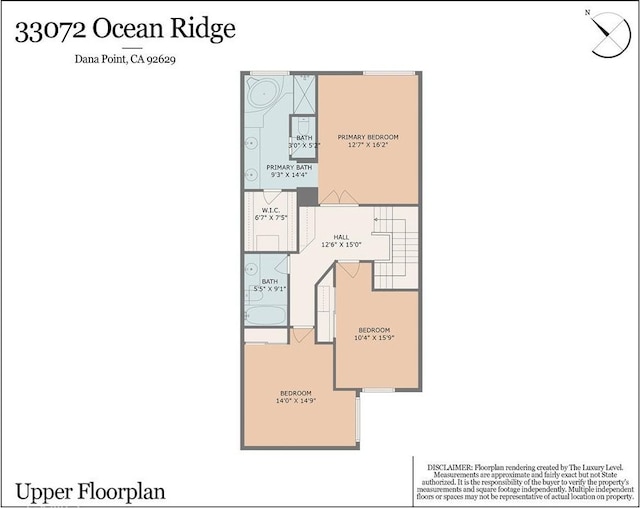 33072 Ocean Rdg, Dana Point, CA 92629 - view of property floor plan
